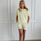 Green Stripe Terry Set