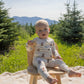 Bamboo Zip Pajamas | Santa Teddy