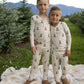Bamboo Two Piece Pajamas | Santa Teddy