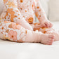 Bamboo Zip Romper |  Sweet Blossom