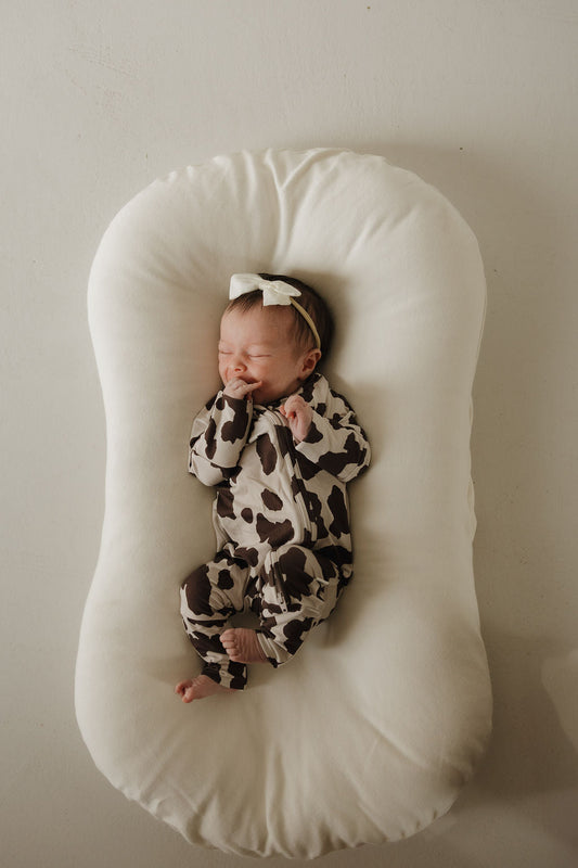 Bamboo Zip Pajamas | Moo!