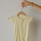 Shortie Bamboo Zip | Sunny