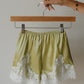 Girl's Satin Shorts | Prickly Pear