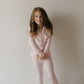 Girl’s Bamboo Button Up Lounge Set | Giselle