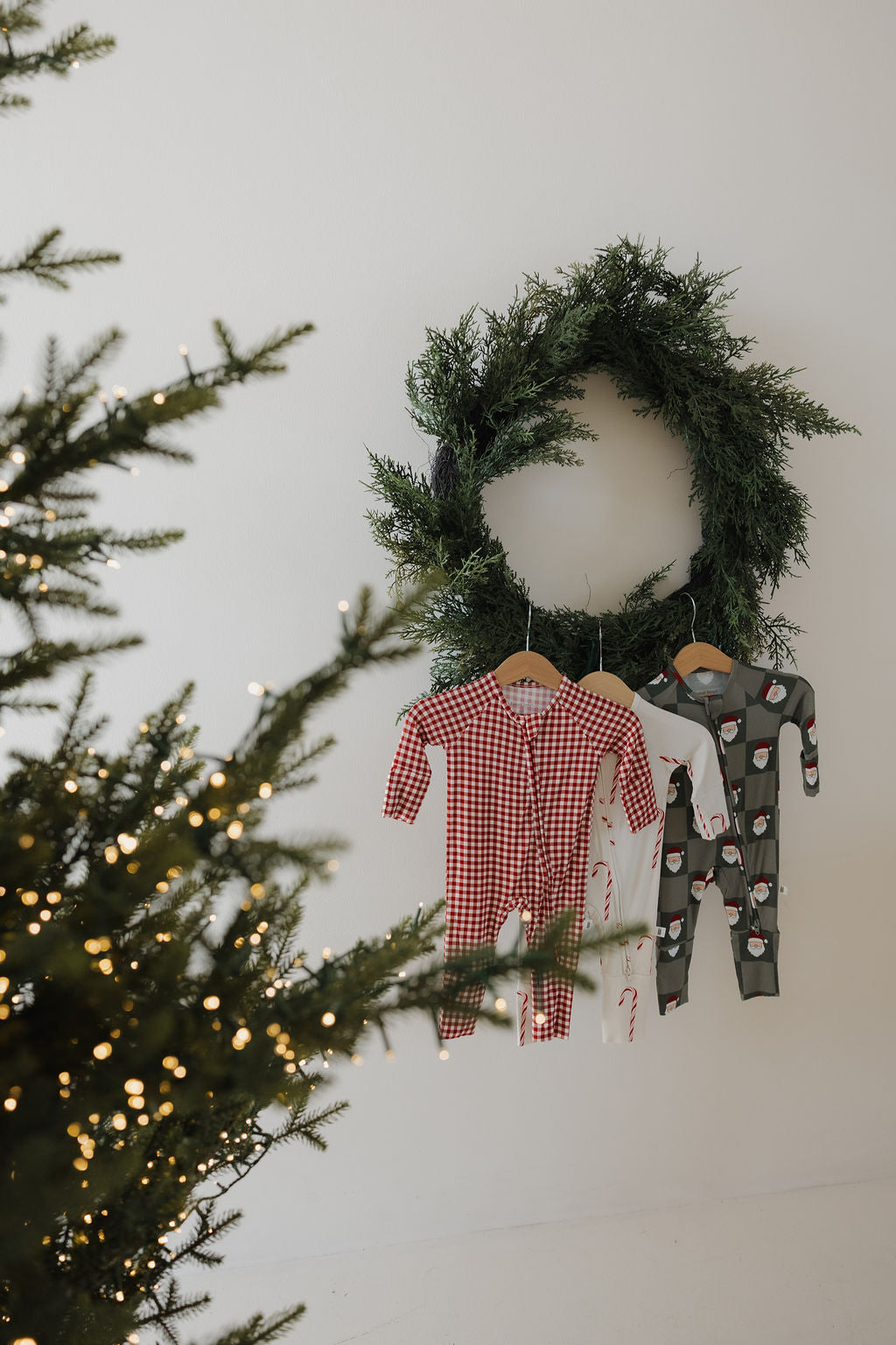 Bamboo Zip Pajamas | Candy Cane