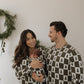 Men's Bamboo Pajamas | Christmas Tree Checkerboard