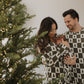 Women's Bamboo Pajamas | Christmas Tree Checkerboard