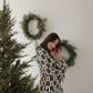 Women's Bamboo Pajamas | Christmas Tree Checkerboard