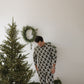 Men's Bamboo Pajamas | Christmas Tree Checkerboard