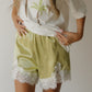Women's Satin Shorts | Prickly Pear