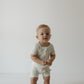 Shortie Bamboo Zip | Palm