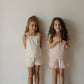 Girl's Ruffle Short Set | Swan