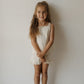 Girl's Ruffle Short Set | Swan