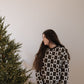 Women's Knit Pant Set | Christmas Tree Checkerboard