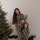 Knit Pant Set | Christmas Tree Checkerboard