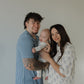 Men's Short Sleeve Pajamas | Blue Gingham