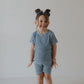 Bamboo Short Set | Blue Gingham