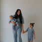 Bamboo Short Set | Blue Gingham