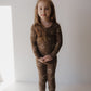 Bamboo Two Piece Pajamas | Brown Pumpkin
