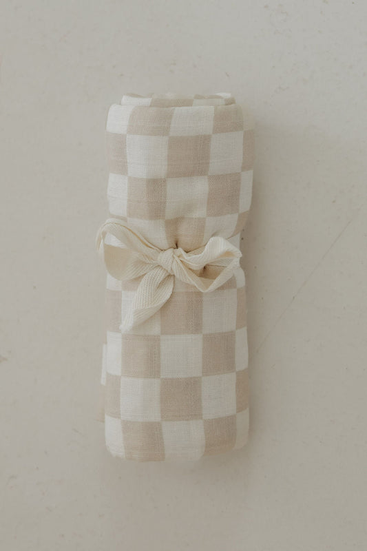 Muslin Swaddle | Checkerboard