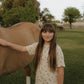 Girl's Bamboo Short Set | Wild Horses