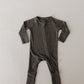 Bamboo Zip Pajamas | Shadow