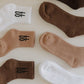 ff Crew Socks | Cocoa