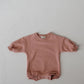 Sweatshirt Romper | Rose