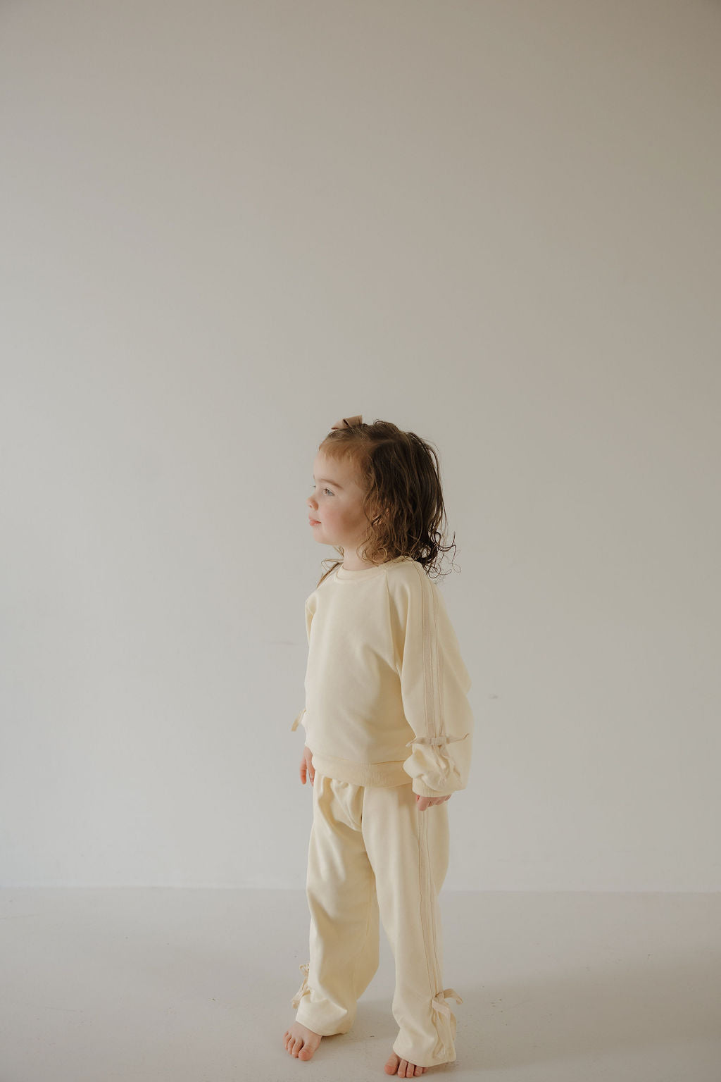 Child's Sweat Set | Buttercream Bows