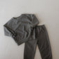 Child Sweat Set | Charcoal