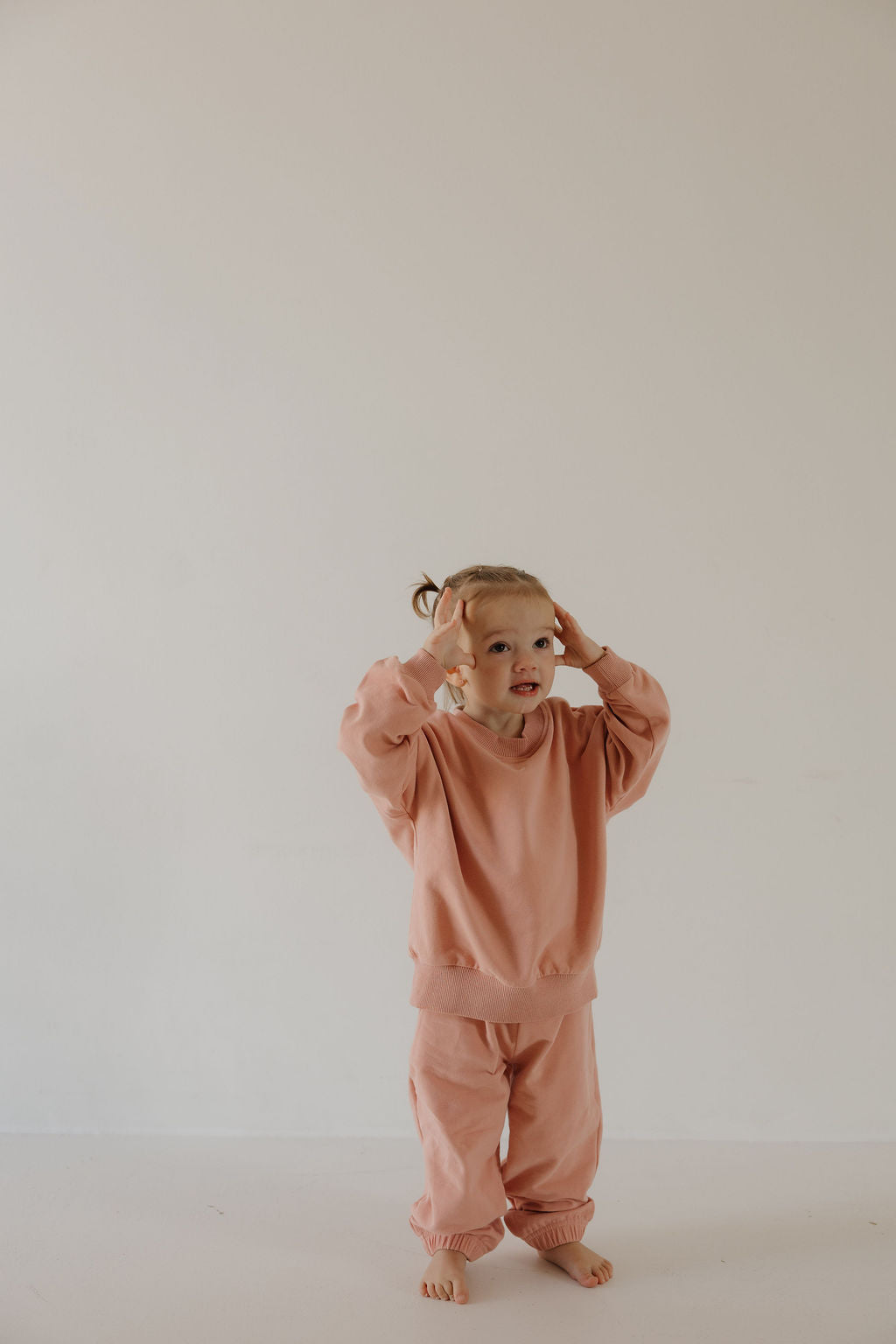 Child Sweat Set | Rose