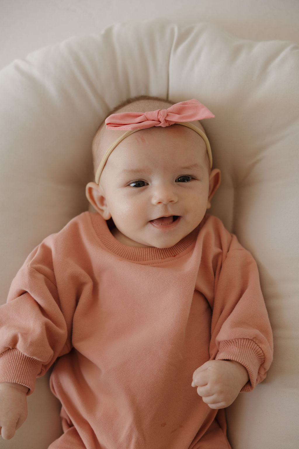 Sweatshirt Romper | Rose