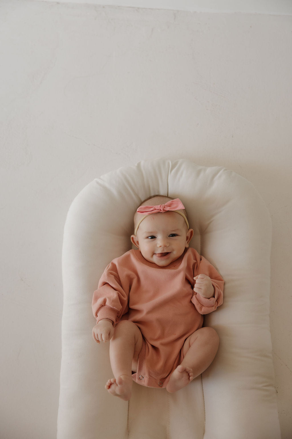 Sweatshirt Romper | Rose