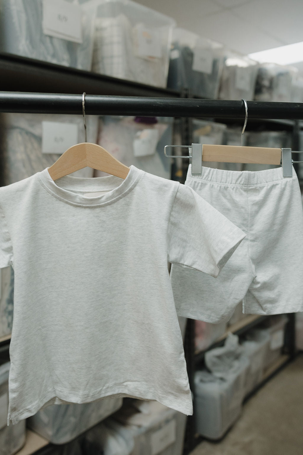 Child Short Set | Heather