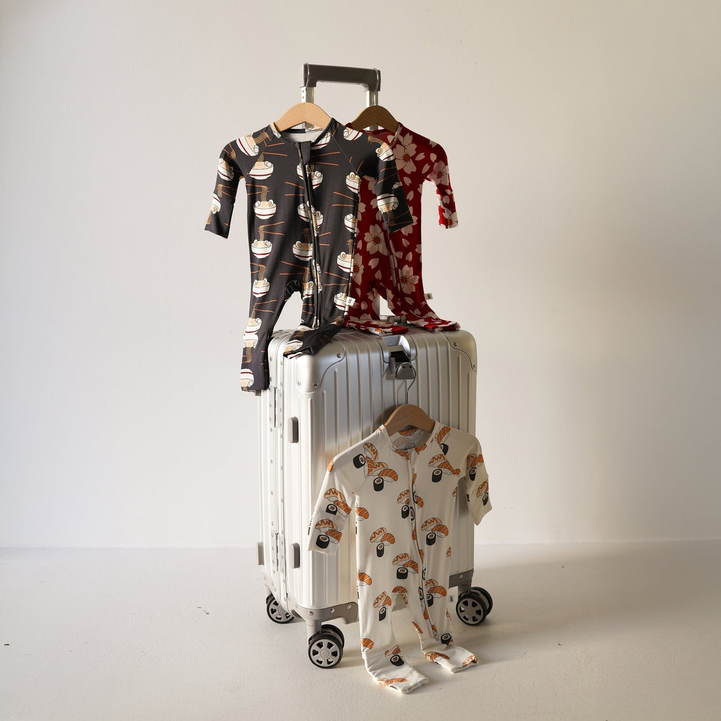 Bamboo Zip Pajamas | Sushi