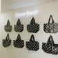 ff Warehouse Sale Tote Bag | B&W Polka Dot