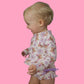 BLOSSOMIN’ BUTTERFLY DREAM 2-PIECE RASH GUARD RUFFLE SWIM SUIT