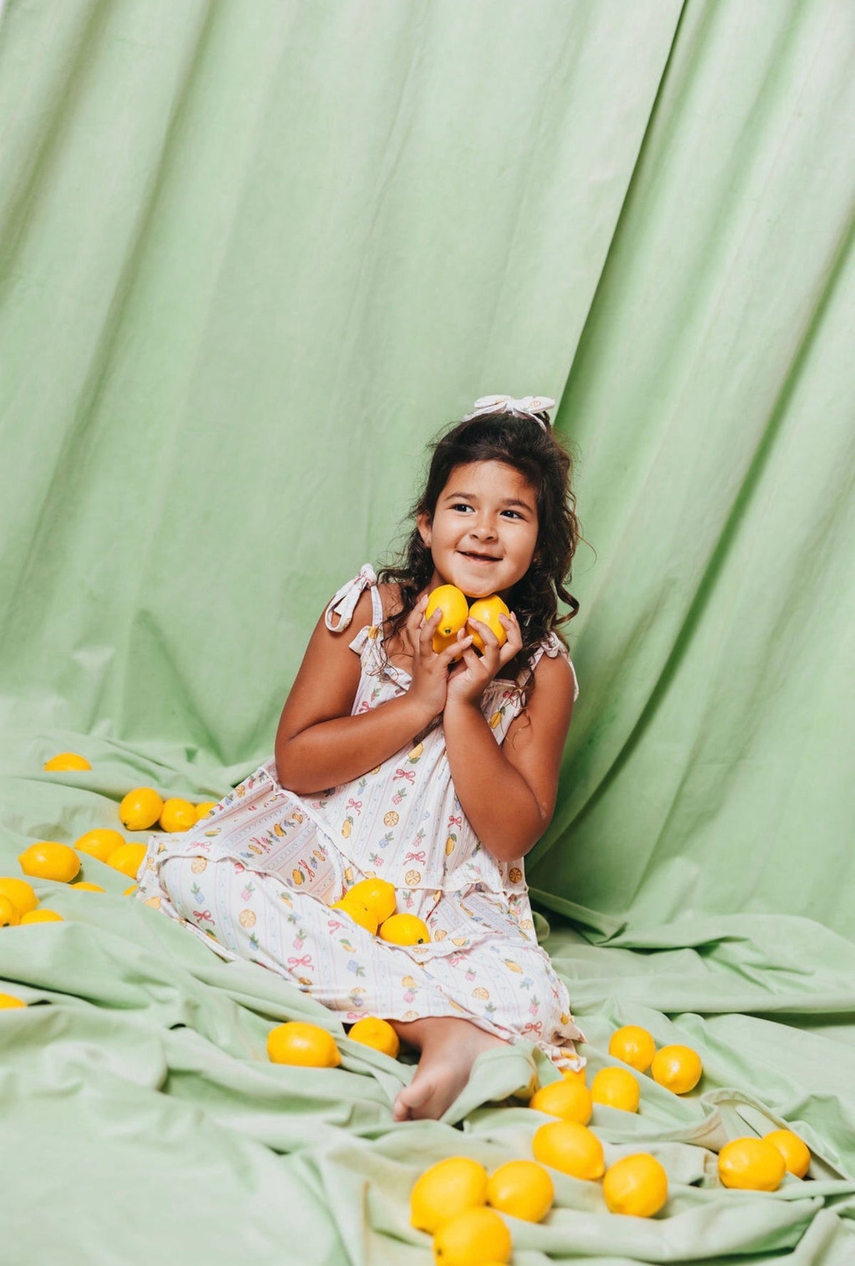 Lemon Lullaby Tier Twirl Dress