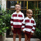 Child Rugby Sweatshirt | Deep Cranberry