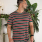 Men's Short Sleeve Pajamas | Holiday Stripe