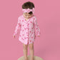 FLOCKING FLAMINGOS GIRL'S DREAM GOWN