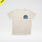 CAR CLUB USA TEE - CREAM (FRONT ONLY)