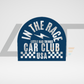 CAR CLUB USA TEE - VINTAGE WASH BLACK