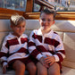 Child Rugby Sweatshirt | Deep Cranberry