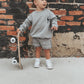 Grey Acid Wash Sweatshirt