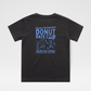 MOMS DONUT DATE CLUB TEE - FADED BLACK