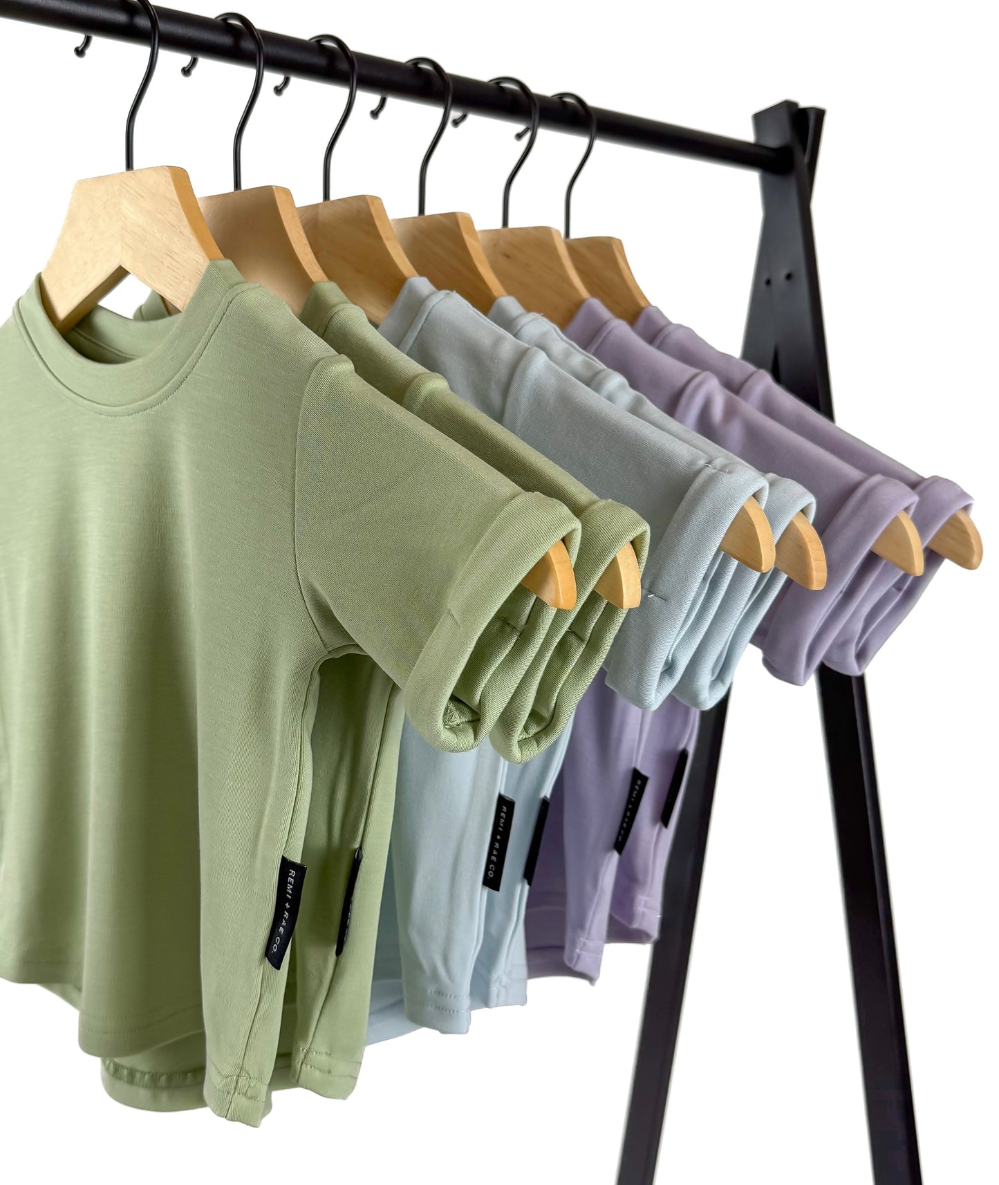 BAMBOO LUXE TEE - SKY