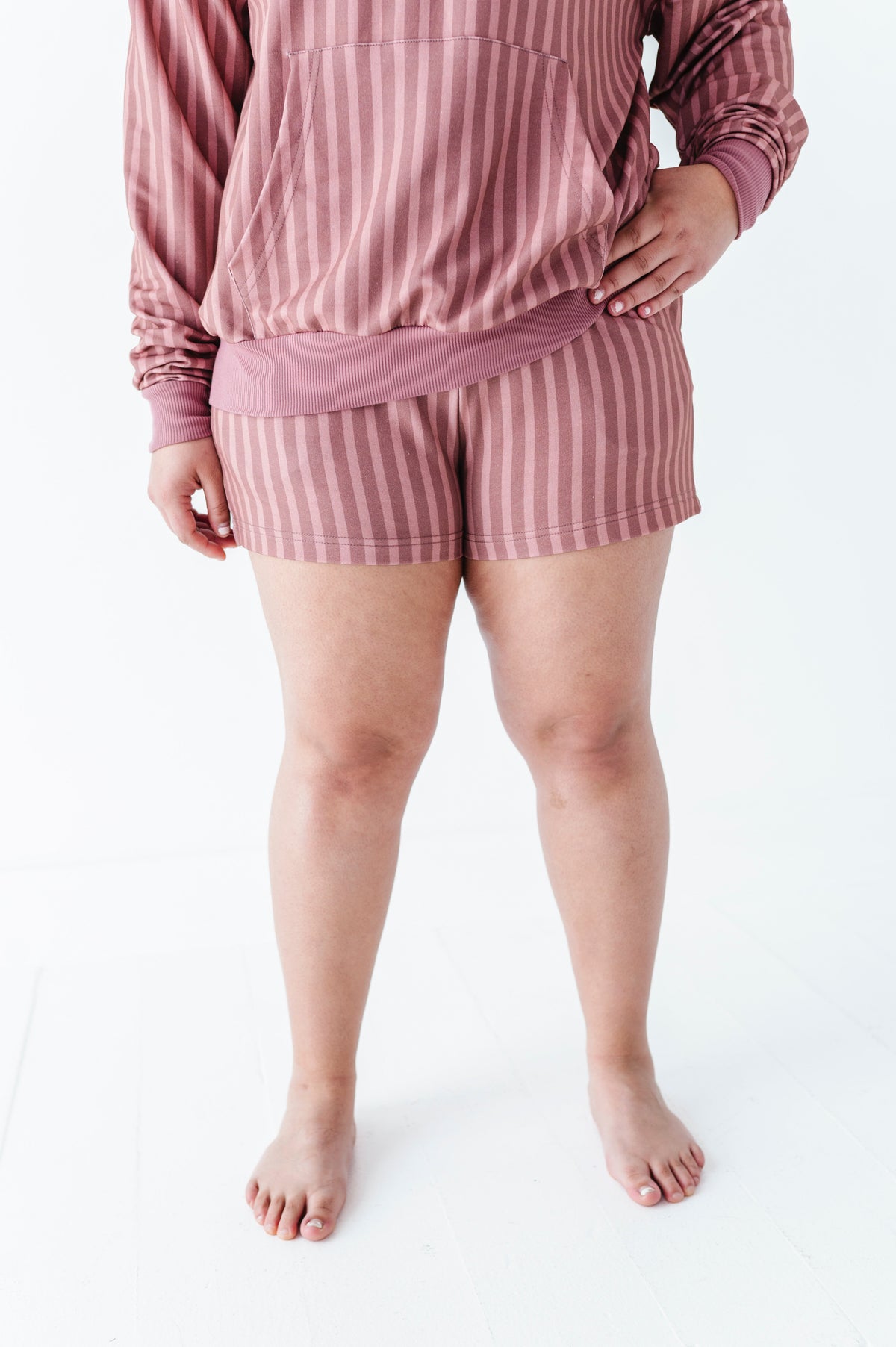Mesa Stripe Adult Sweat Shorts