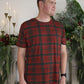 Men's Short Sleeve Pajamas | Christmas Plaid