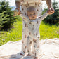 Bamboo Zip Pajamas | Santa Teddy